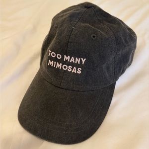 Friday+Saturday Too Many Mimosas hat